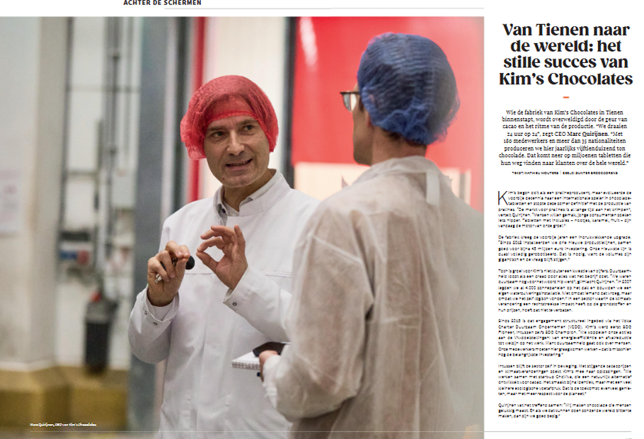 Van Tienen naar de wereld: het stille succes van Kim’s Chocolates